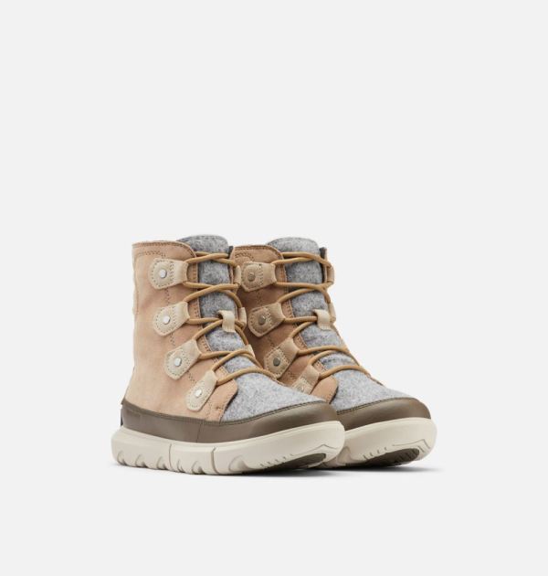 Sorel Shoes Women's Sorel Shoes Explorer II Joan-Omega Taupe Major