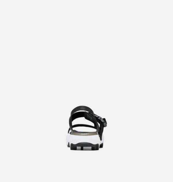 Sorel Shoes Women's Kinetic Impact Sling Sandal-Black White