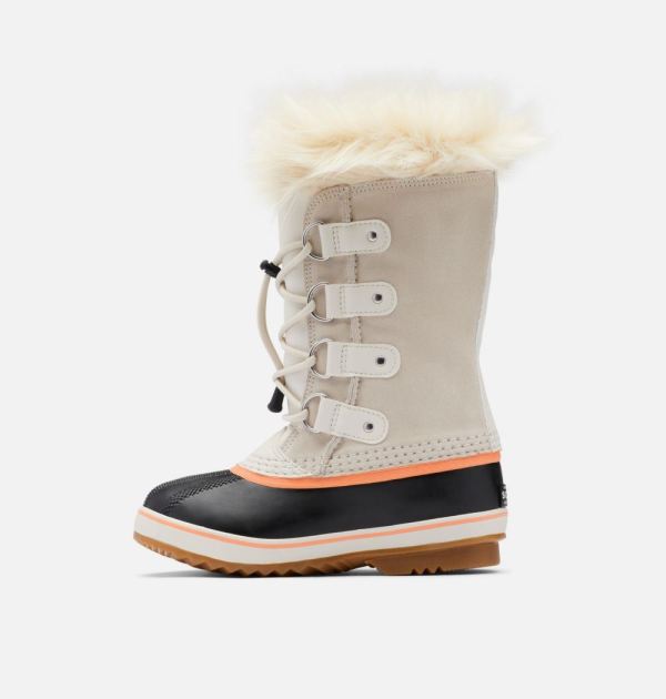 Sorel Shoes Youth Joan of Arctic Boot-Fawn Black
