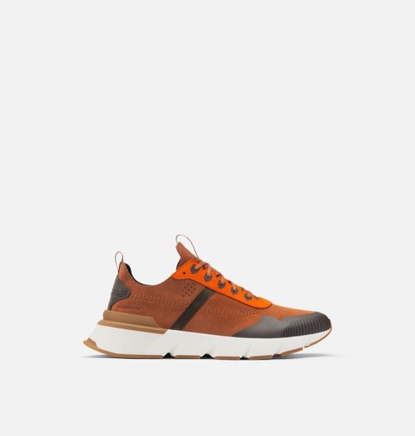 Sorel Shoes Men's Kinetic Rush Sneaker-Dark Amber Spark Orange
