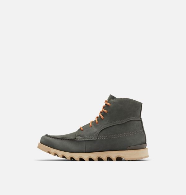 Sorel Shoes Men's Kezar Moc Toe Boot-Coal Brown Flora
