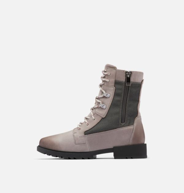 Sorel Shoes Women's Emelie II Lace Bootie-Quarry Grill