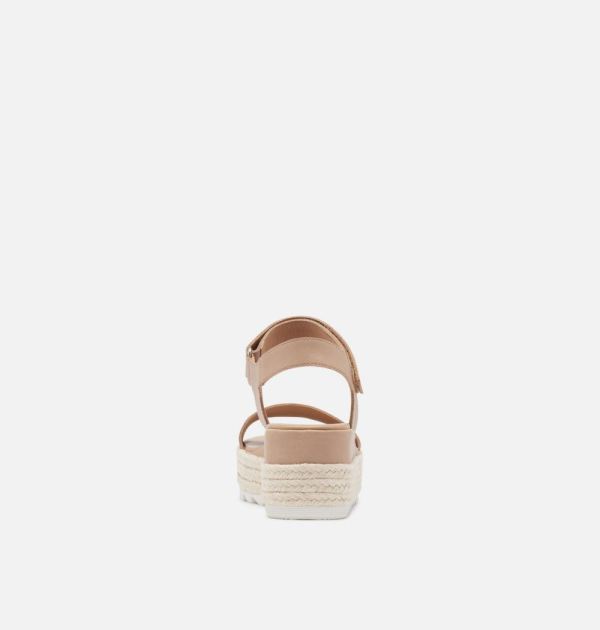 Sorel Shoes Women's Cameron Flatform Wedge Sandal-Honest Beige