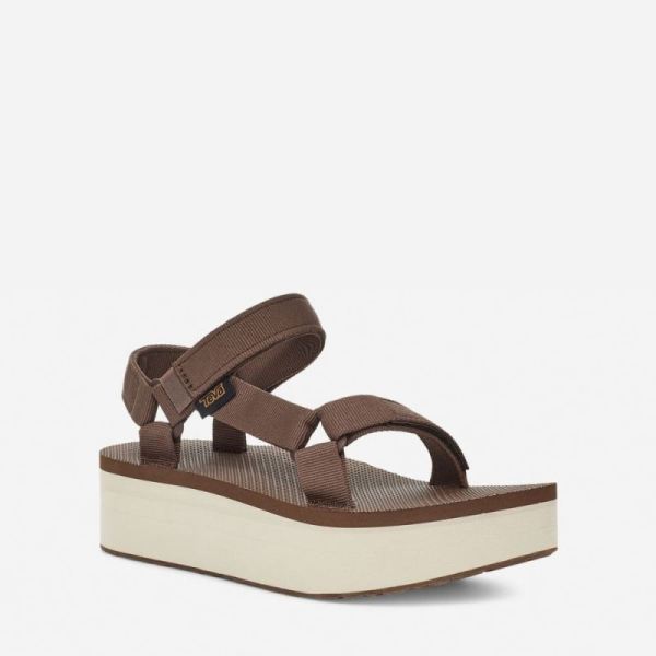 Teva | Women's Flatform Universal - BROWN/ BIRCH