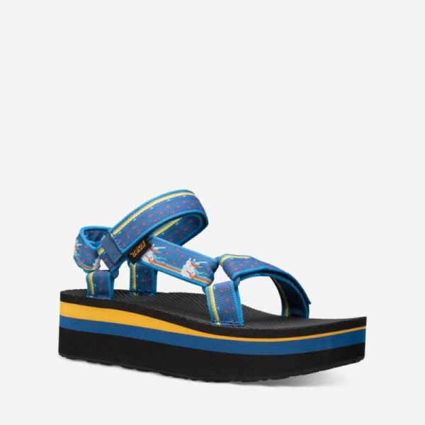 Teva | Women's Flatform Universal - UNICORN DARK BLUE