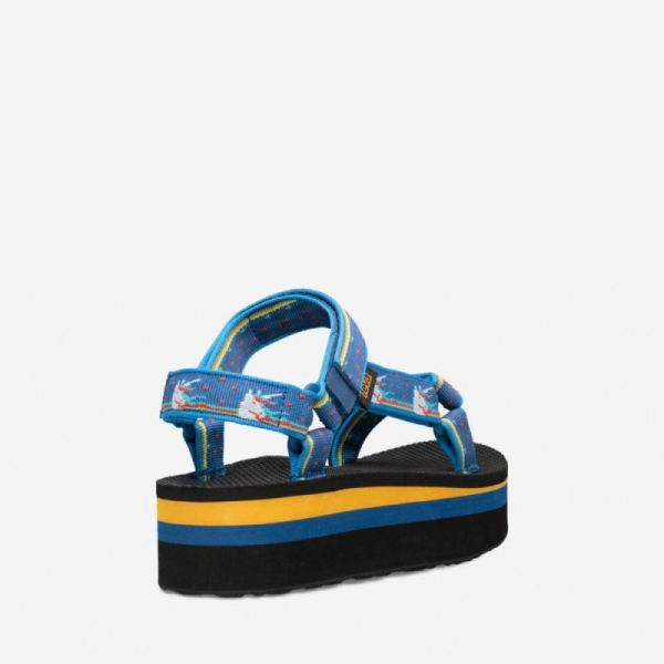 Teva | Women's Flatform Universal - UNICORN DARK BLUE