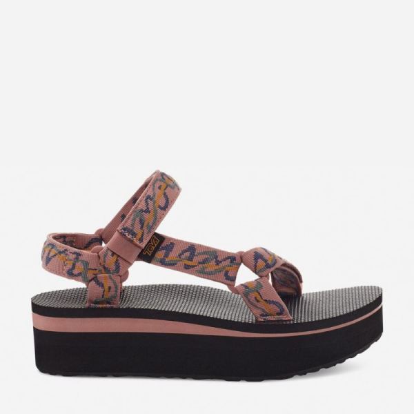 Teva | Women's Flatform Universal - ZIGGY ROSE TAN