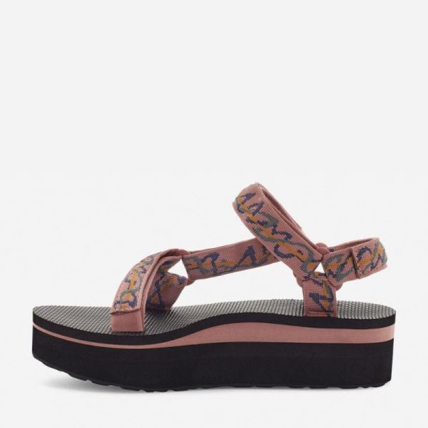 Teva | Women's Flatform Universal - ZIGGY ROSE TAN