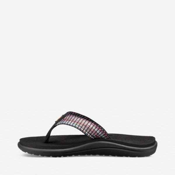 Teva | Women's Voya Flip - BAR STREET MULTI BLACK