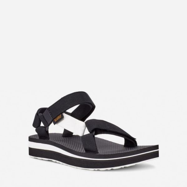 Teva | Women's Midform Universal - BLACK/ BRIGHT WHITE