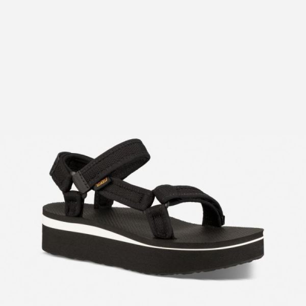 Teva | Women's Flatform Universal Mesh Print - BLACK