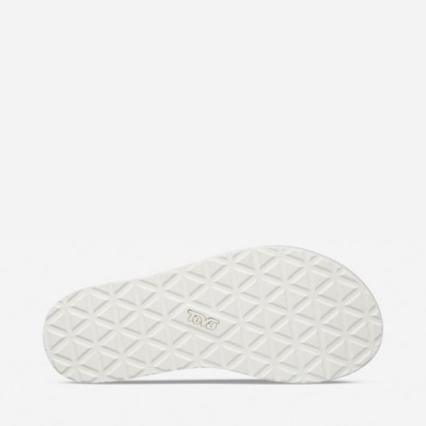 Teva | Women's Flatform Universal Mesh Print - BRIGHT WHITE