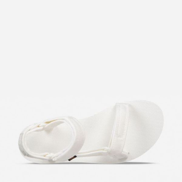 Teva | Women's Flatform Universal Mesh Print - BRIGHT WHITE