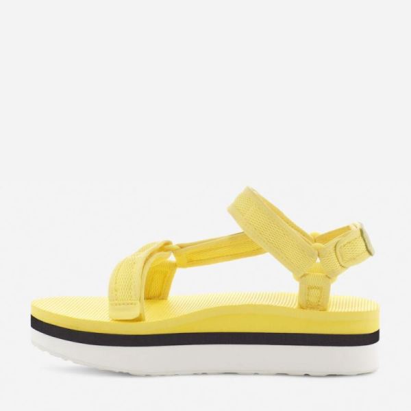 Teva | Women's Flatform Universal Mesh Print - LIMELIGHT