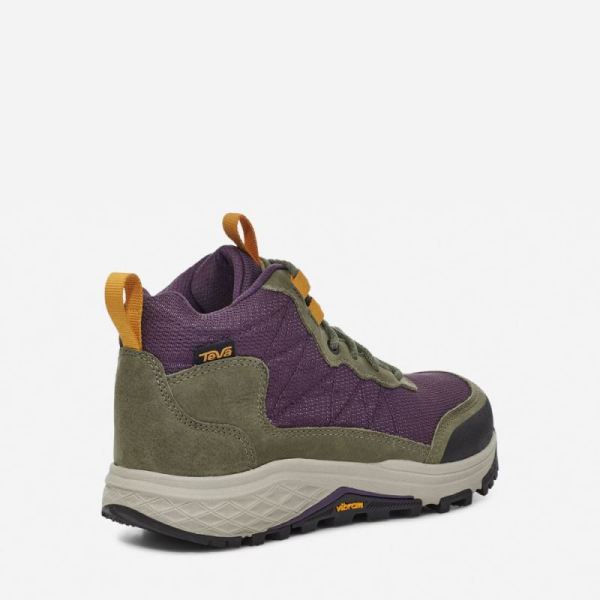 Teva | Women's Ridgeview Mid - OLIVE BRANCH/ PURPLE PENNANT