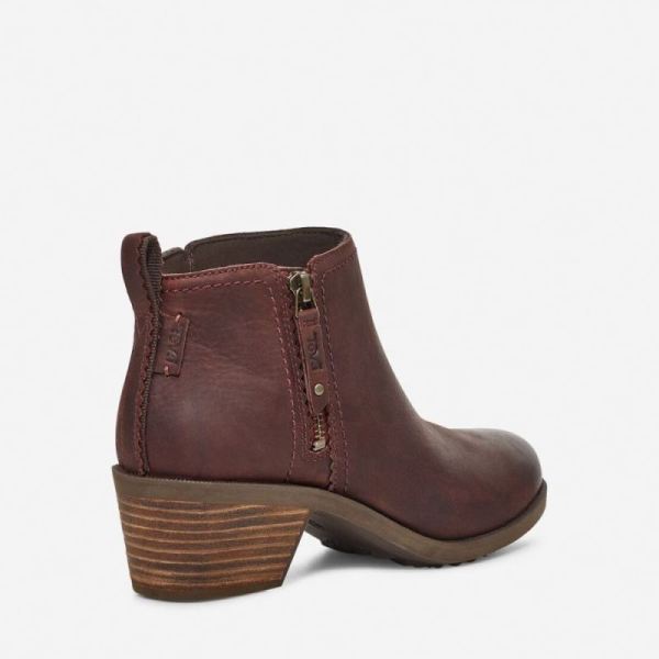 Teva | Women's Anaya Bootie RR - MAHOGANY