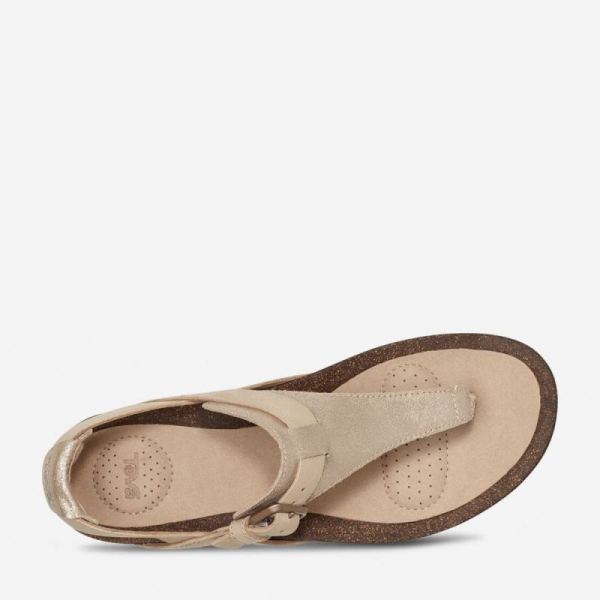 Teva | Women's Mahonia 3-Point Metallic - METALLIC CHAMPAGNE