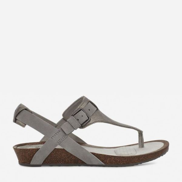 Teva | Women's Mahonia 3-Point Metallic - METALLIC PEWTER