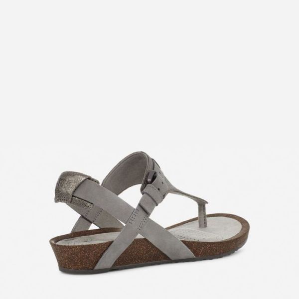 Teva | Women's Mahonia 3-Point Metallic - METALLIC PEWTER