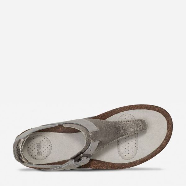 Teva | Women's Mahonia 3-Point Metallic - METALLIC PEWTER