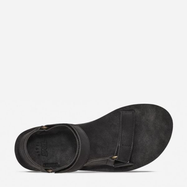 Teva | Women's Flatform Universal Up Leather - BLACK