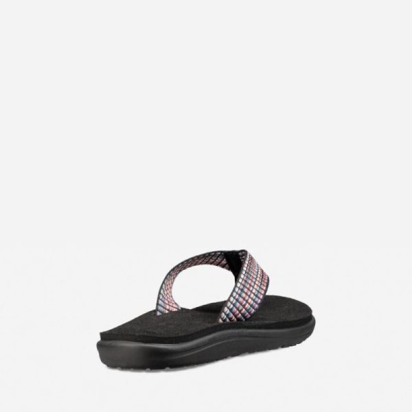 Teva | Women's Voya Flip - BAR STREET MULTI BLACK