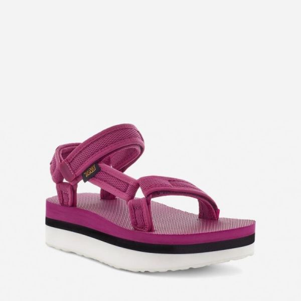 Teva | Women's Flatform Universal Mesh Print - FESTIVAL FUSCHIA