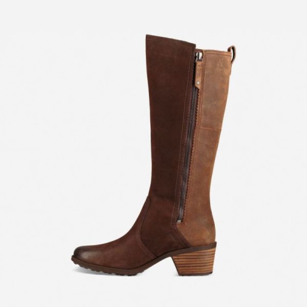 Teva | Women's Anaya Tall Waterproof - CHOCOLATE BROWN