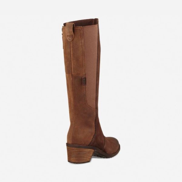 Teva | Women's Anaya Tall Waterproof - CHOCOLATE BROWN