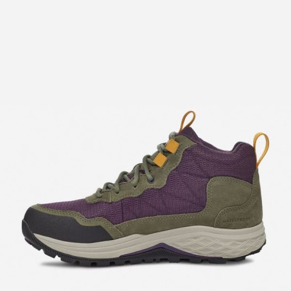 Teva | Women's Ridgeview Mid - OLIVE BRANCH/ PURPLE PENNANT