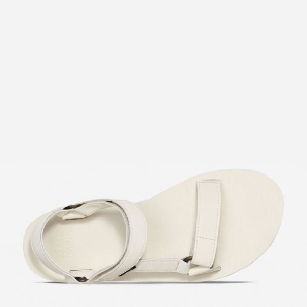 Teva | Women's Flatform Universal Up Leather - WHITE SWAN