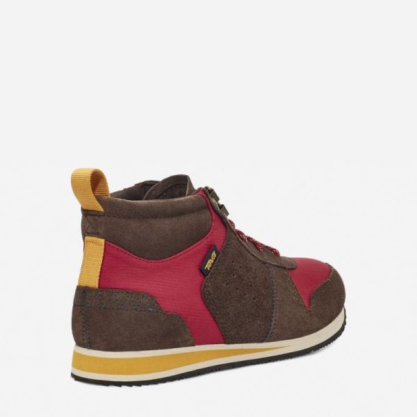 Teva | Women's Highside '84 Mid - BROWN/ PERSIAN RED