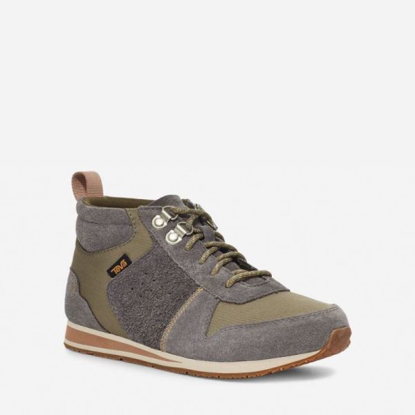 Teva | Women's Highside '84 Mid - GREY/ OLIVE