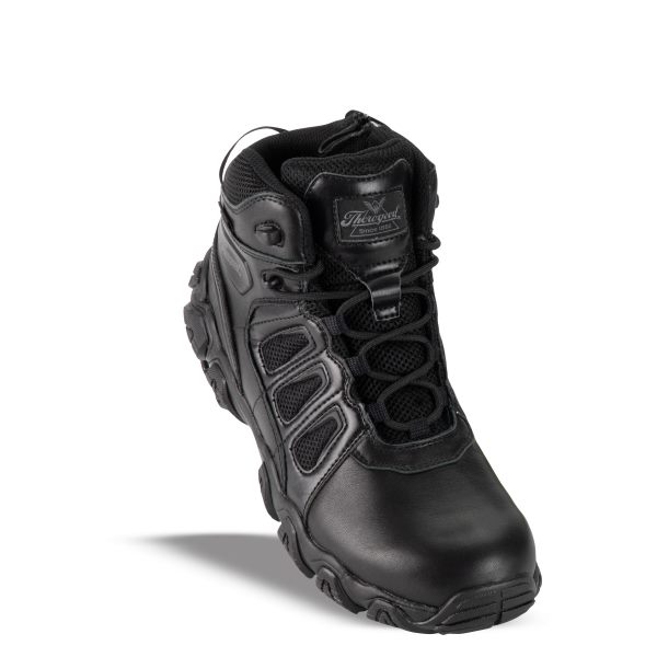 Thorogood CROSSTREX POLISHABLE TOE / SIDE ZIP - BBP WATERPROOF SAFETY TOE