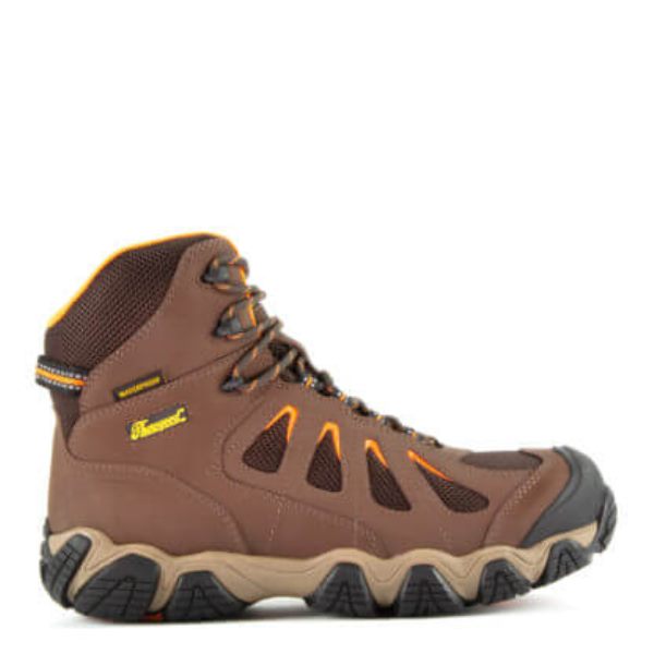 Thorogood Crosstrex Series - Waterproof - 6" Brown Safety Toe Hiker