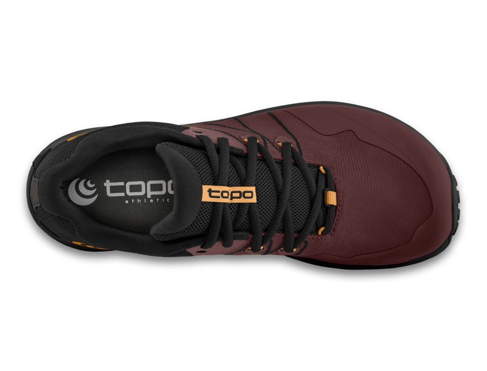 TOPO WOMEN'S RUNVENTURE 4-Garnet/Black