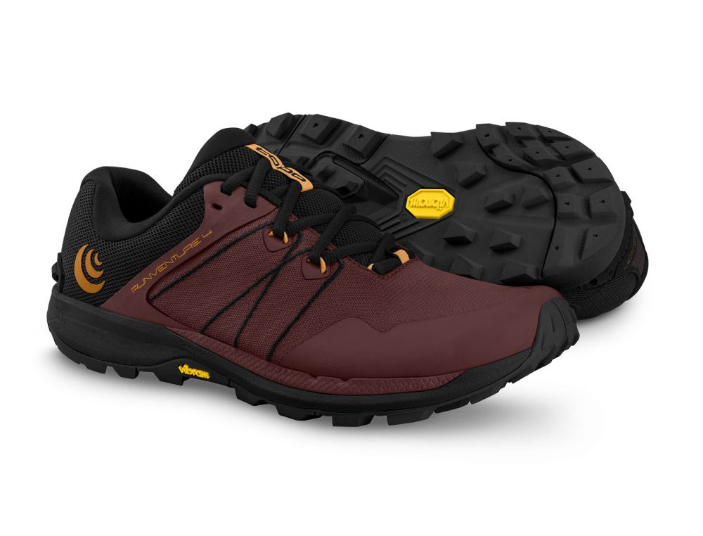 TOPO WOMEN'S RUNVENTURE 4-Garnet/Black