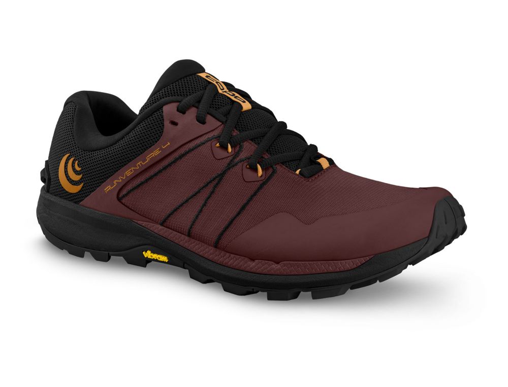 TOPO WOMEN'S RUNVENTURE 4-Garnet/Black