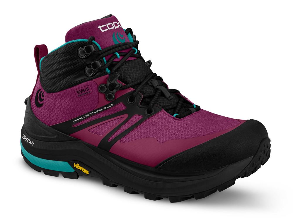 TOPO MEN'S TRAILVENTURE 2 WP-Raspberry/Black