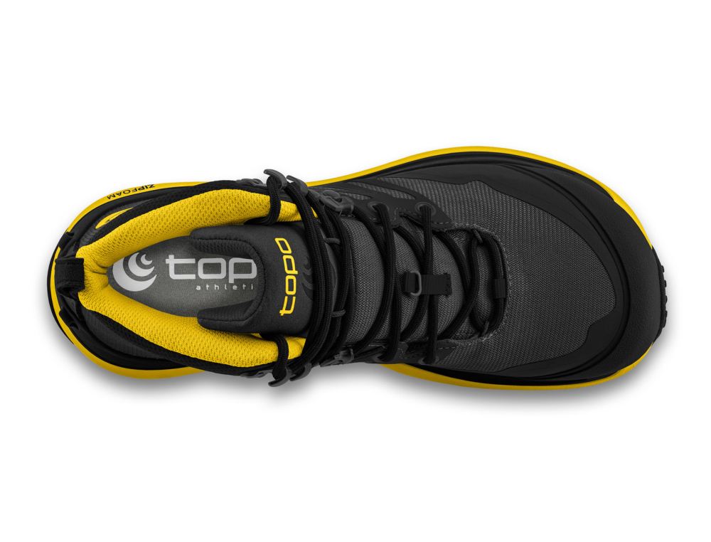 TOPO WOMEN'S TRAILVENTURE 2-Charcoal/Mustard