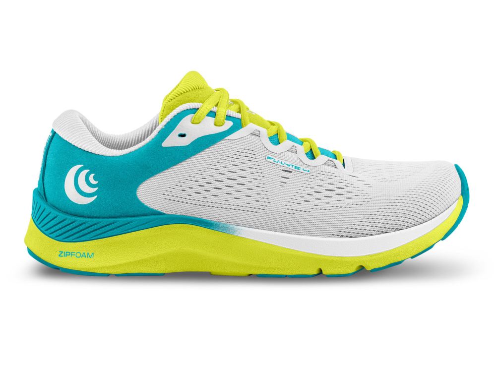 TOPO WOMEN'S FLI-LYTE 4-White/Lime