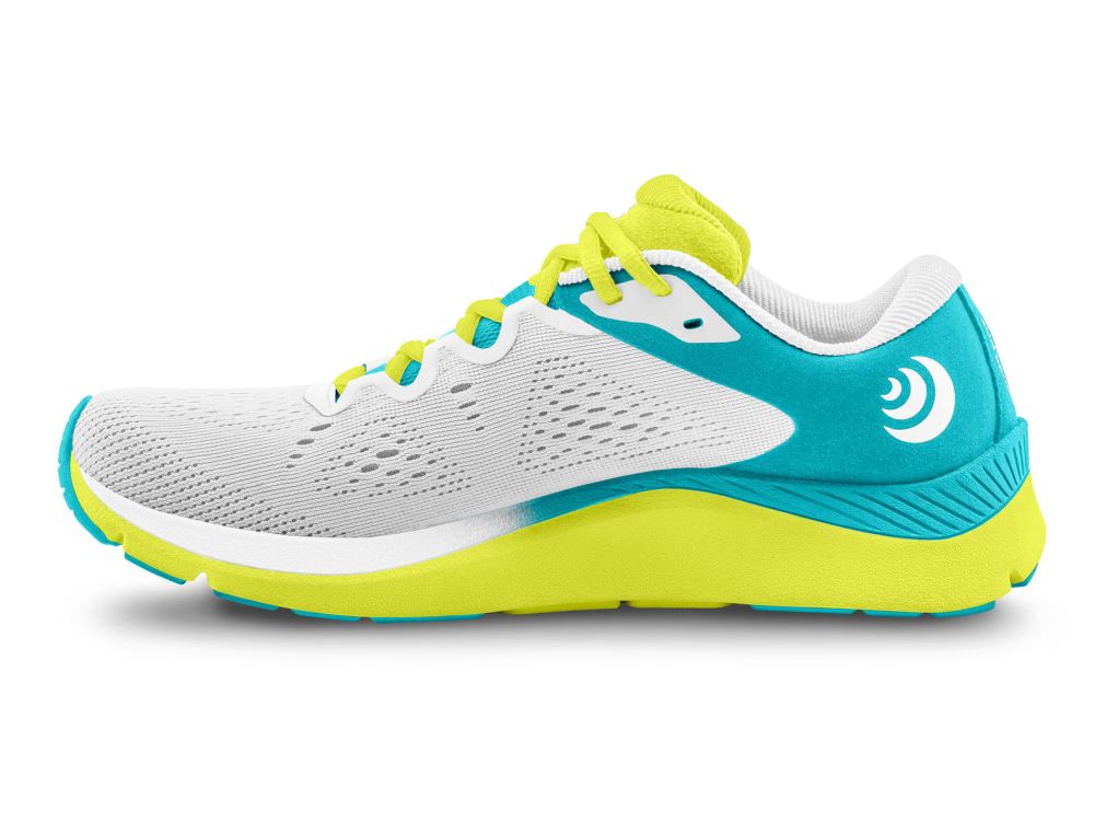 TOPO WOMEN'S FLI-LYTE 4-White/Lime