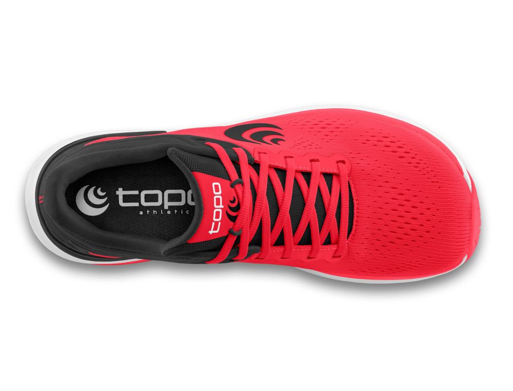 TOPO WOMEN'S ULTRAFLY 4-Bright Red/Black