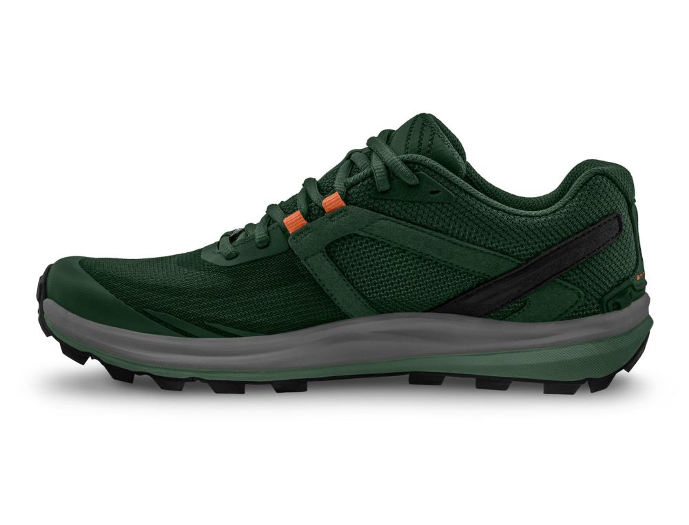 TOPO WOMEN'S TERRAVENTURE 3-Dark Green/Orange