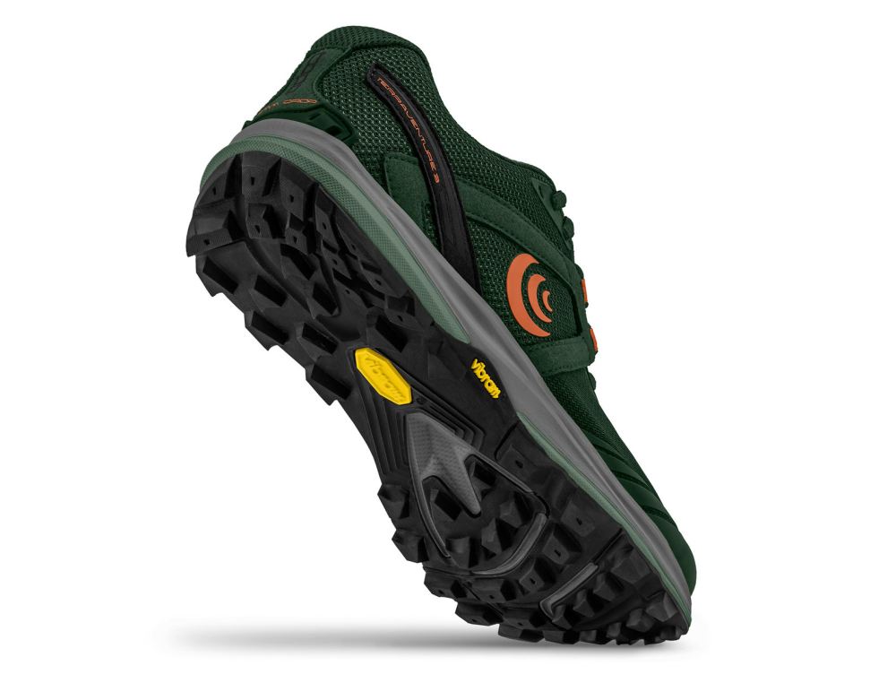 TOPO WOMEN'S TERRAVENTURE 3-Dark Green/Orange