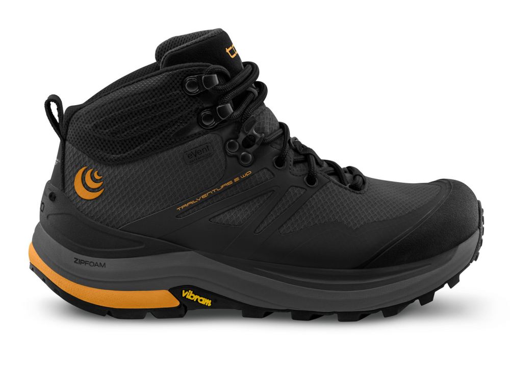 TOPO WOMEN'S TRAILVENTURE 2 WP-Charcoal/Orange