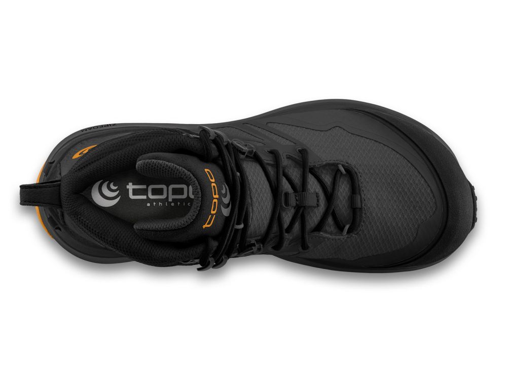 TOPO WOMEN'S TRAILVENTURE 2 WP-Charcoal/Orange