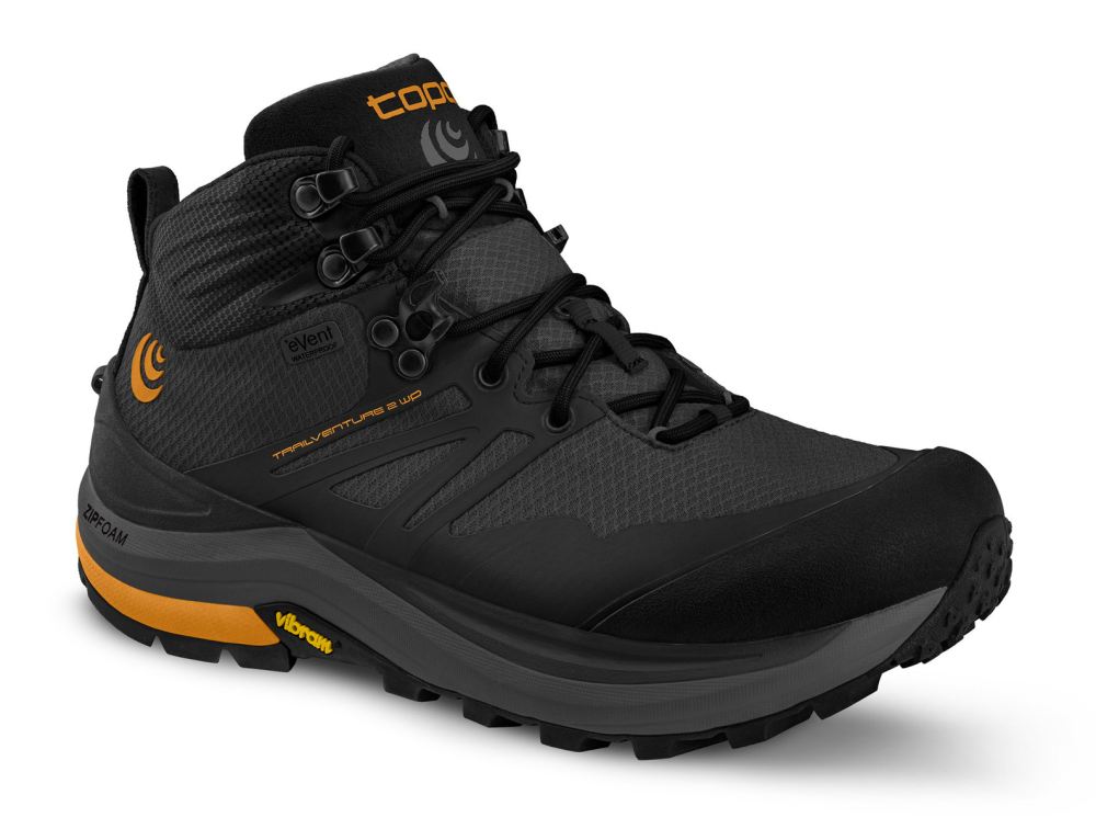 TOPO WOMEN'S TRAILVENTURE 2 WP-Charcoal/Orange