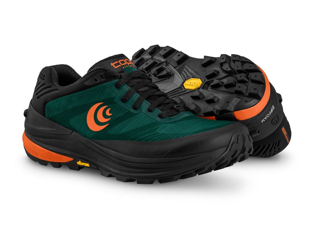 TOPO WOMEN'S ULTRAVENTURE PRO-Forest/Orange