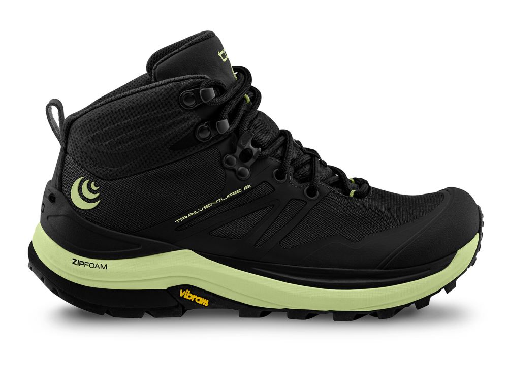 TOPO MEN'S TRAILVENTURE 2-Black/Mint